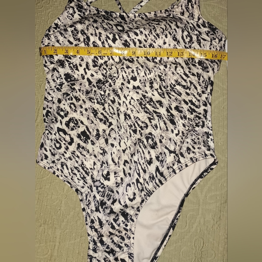 NWT All In Motion Designer Swimsuit (12-14) - Picture 4 of 5